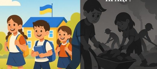 1 Банер Інформаційний матеріал Держпраці Дитинство не для виснажливої праці