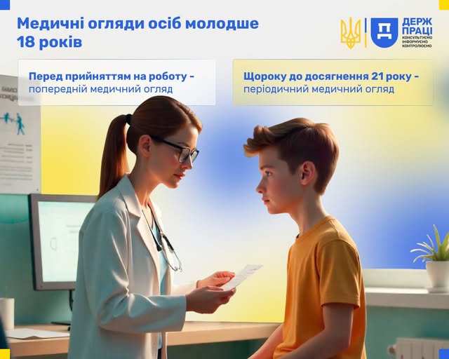 3 Банер Інформаційний матеріал Медичні огляди осіб молодше 18 років