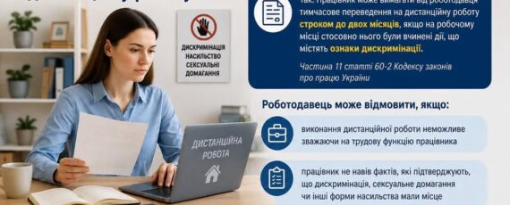 4 Банер Інформаційний матеріал ПМУ Запитання Відповідь Чи може працівник вимагати від роботодавця переведення на дистанційну роботу