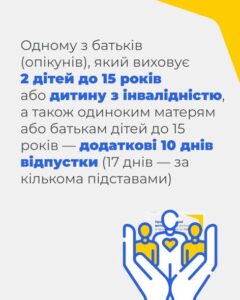 4 Банер 3Інформаційний матеріал Держпраці Праця360 Права та гарантії працівникам із сімейними обов’язками