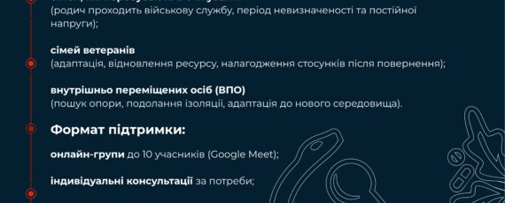 Листівка Інші вразливі категорії